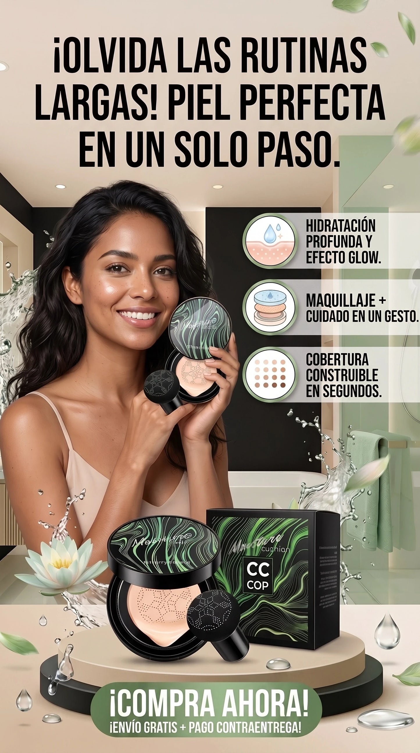 BASE MOISTURE CHAFFUL CUSHION
