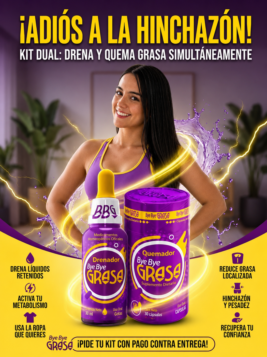 COMBO BYE BYE GRASA
