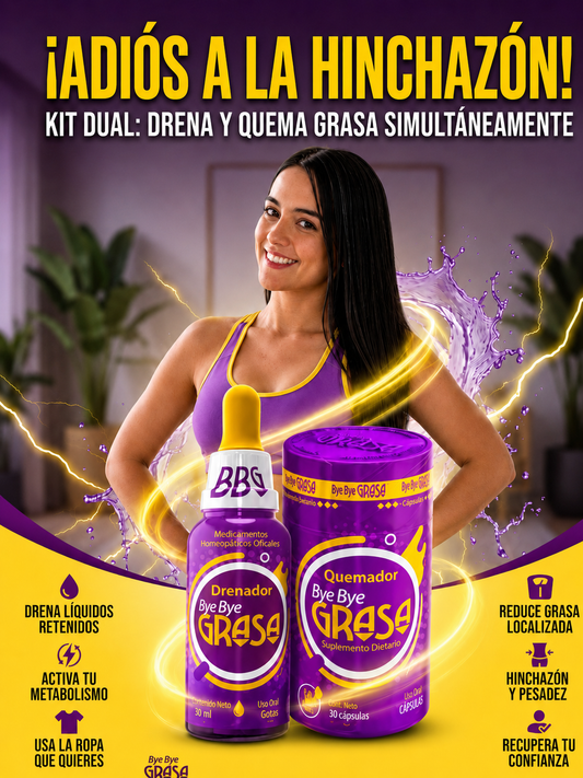 BYE BYE GRASA ® KIT DOBLE ACCIÓN