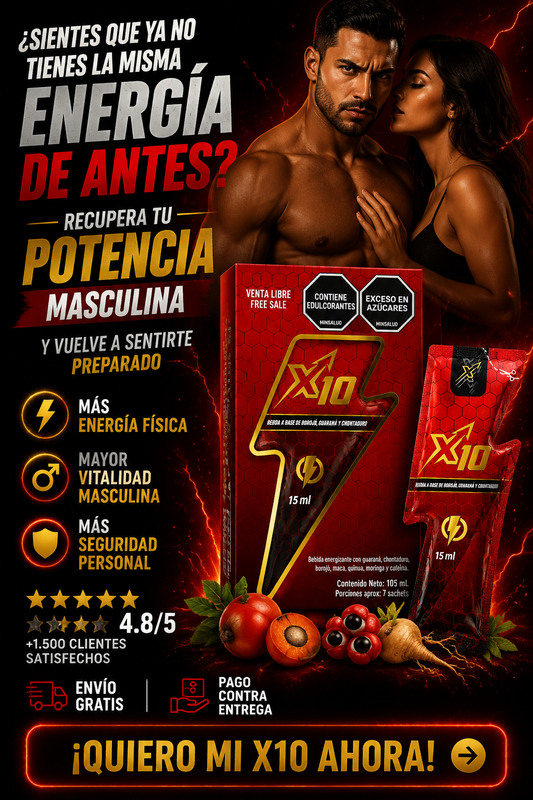 X10 POTENCIALIZADOR